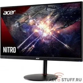 LCD Acer 27" Nitro XV270Ubmiiprx черный {IPS 2560x1440 75Hz 1ms 16:9 HAS 350cd 178/178 HDMI DisplayPort FreeSync M/M}