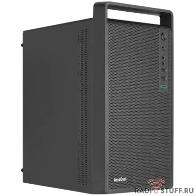 Корпус MiniTower AeroCool CS-109-S-BK-v1 (mATX, USB3x1, USB2x2, 120mm fan,без БП) (4711099472390)