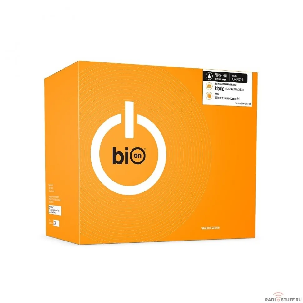 Bion SP200HE Картридж для Ricoh SP 202SN/200N/203SFN (2600  стр.), Черный