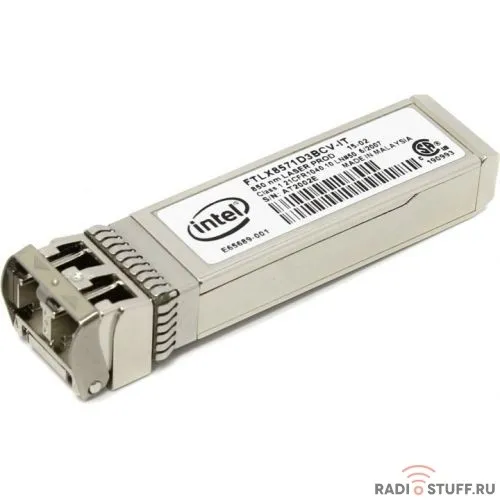 INTEL E10GSFPSR FTLX8571D3BCV-IT модуль Ethernet SFP+ SR Optics для Intel Ethernet Server Adapter X520-DA2