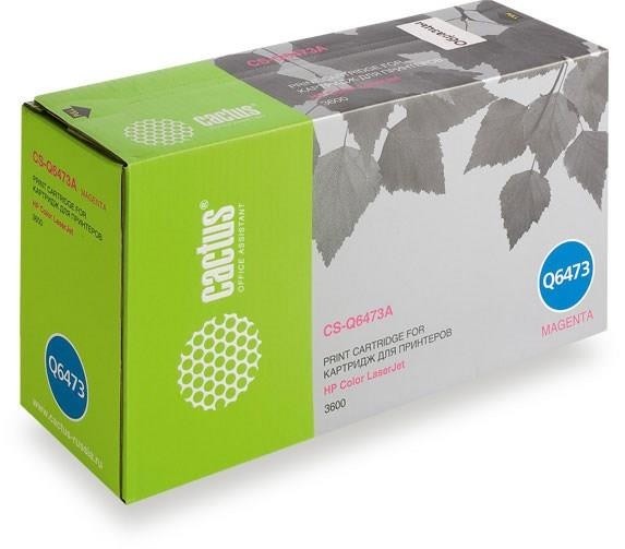 Картридж MAGENTA /LJ3600/3800 4K CS-Q6473A CACTUS