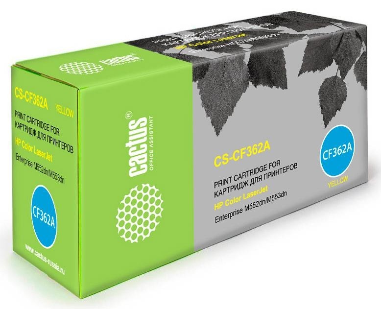 Картридж YELLOW /M552DN/M553DN 5K CS-CF362A CACTUS