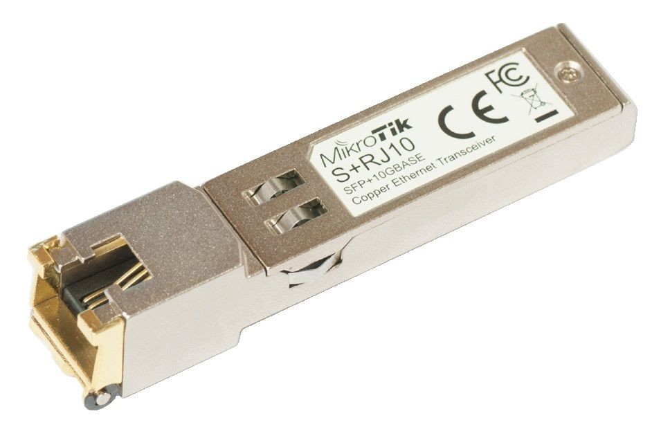 SFP copper модуль MikroTik S+RJ10