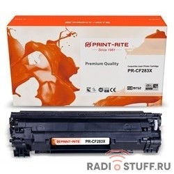 Картридж лазерный Print-Rite TFH862BPU1J1 PR-CF283X CF283X черный (2400стр.) для HP LJ Pro M225dn/M201/M202