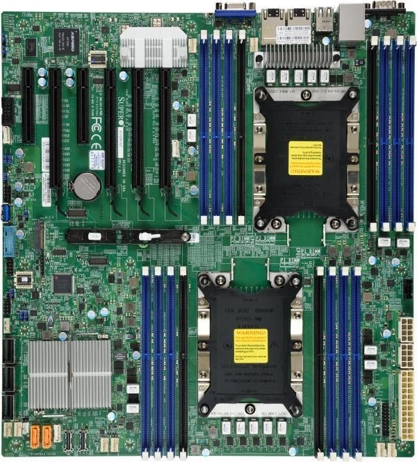 Серверная материнская плата C622 S3647 EATX MBD-X11DPI-NT-O SUPERMICRO